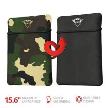 Trust GXT 1242C Lido 15,6&rdquo; Laptop Sleeve Jungle Camo 23243