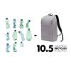 Dicota Laptop Backpack Eco Motion 15,6" Light Grey D31876-RPET