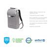 Dicota Laptop Backpack Eco Motion 15,6" Light Grey D31876-RPET