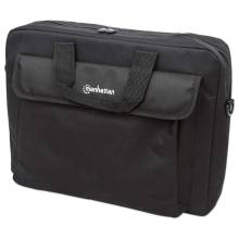 Manhattan London Notebook Computer Briefcase 15.6" Black 438889