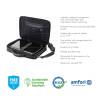 Dicota Eco Multi Compact Laptop Bag 15,6" Black D30143-RPET
