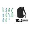 Dicota Slim Eco Laptop Backpack 13-14,1" Black D32015-RPET