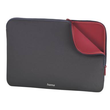 Hama Jersey Notebook case 15,6" Grey/Red 00216510 Hama Jersey Notebook case 15,6" Grey/Red 00216510