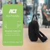 ACT AC8570 Suburb shoulder bag for laptops up to 15,6" Black AC8570