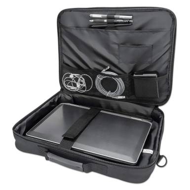 Manhattan Cambridge Clamshell Laptop Bag 15,6" Black 439947 Manhattan Cambridge Clamshell Laptop Bag 15,6" Black 439947