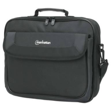 Manhattan Cambridge Clamshell Laptop Bag 14,1" Black 439985 Manhattan Cambridge Clamshell Laptop Bag 14,1" Black 439985