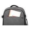 Manhattan Rome Laptop Travel Backpack 17,3" Grey 440370