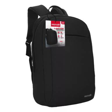 Maxell BX-200 Notebook Backpack 16" Black MAX505713 Maxell BX-200 Notebook Backpack 16" Black MAX505713