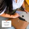 FIXED kézi táska laptophoz és tablethez 13, piros FIXSIE-13-RD