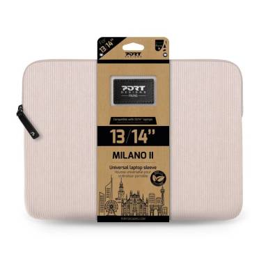 Port Designs MILANO II ECO laptop sleeve 14" Pink 140724 Port Designs MILANO II ECO laptop sleeve 14" Pink 140724