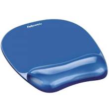 Fellowes Crystal Gel Eg&eacute;rpad Blue 9114120
