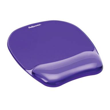 Fellowes Crystal Gel Egérpad Purple 9144104 Fellowes Crystal Gel Egérpad Purple 9144104