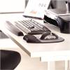 Fellowes Memory Foam Wirst Rest Eg&eacute;rpad Grey/Black 9175801