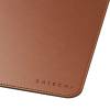 Satechi Vegan-Leather Premium Desk Mat Brown ST-LPDMN