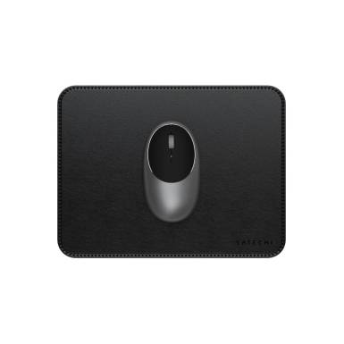 Satechi Vegan-Leather Premium Mouse Pad Black ST-LMPK