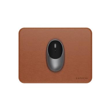 Satechi Vegan-Leather Premium Mouse Pad Brown ST-LMPN Satechi Vegan-Leather Premium Mouse Pad Brown ST-LMPN