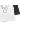 The G-Lab Pad Selenium Egérpad White PAD-SELENIUM-W