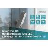 Digitus Smart Full HD Outdoor Camera with LED Floodlight WiFi + Voice Control DN-18602