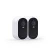 Arlo Essential (Gen.2) Bundle 2K Outdoor Security Camera (2 Camera Kit) + (2 Essential Solar Panel Charger) White VMK3250-100EUS