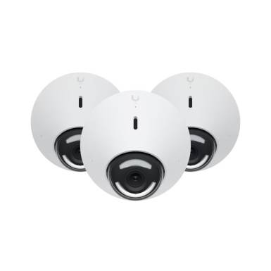 Ubiquiti UniFi UVC-G5-Dome Indoor 2K Camera White (3-Pack) UVC-G5-DOME-3