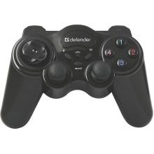 Defender Game Master Wireless gamepad Black 64257