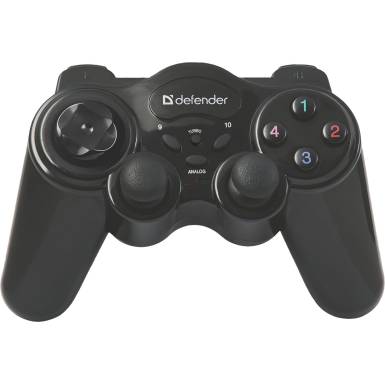 Defender Game Master Wireless gamepad Black 64257 Defender Game Master Wireless gamepad Black 64257