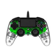 Nacon Illuminated Compact USB Gamepad Transparent/Green PS4OFCPADCLGREEN