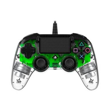 Nacon Illuminated Compact USB Gamepad Transparent/Green PS4OFCPADCLGREEN Nacon Illuminated Compact USB Gamepad Transparent/Green PS4OFCPADCLGREEN