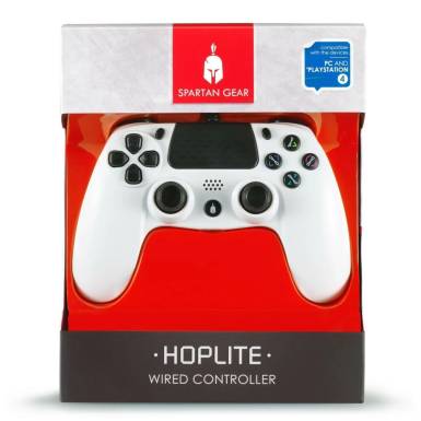 Spartan Gear Hoplite Wired Gamepad White 2807575 Spartan Gear Hoplite Wired Gamepad White 2807575