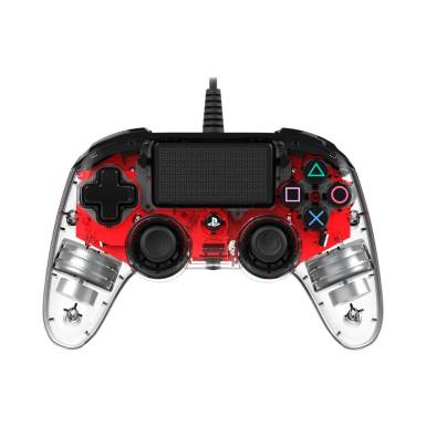 Nacon Compact USB Gamepad Red/Transparent 2804955 Nacon Compact USB Gamepad Red/Transparent 2804955