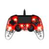 Nacon Compact USB Gamepad Red/Transparent 2804955