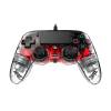 Nacon Compact USB Gamepad Red/Transparent 2804955
