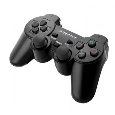 Esperanza EGG107K Trooper USB Gamepad Black EGG107K Esperanza EGG107K Trooper USB Gamepad Black EGG107K