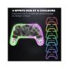 Spirit Of Gamer Pulse Bluetooth RGB Gamepad Transparent SOG-BTGPS1