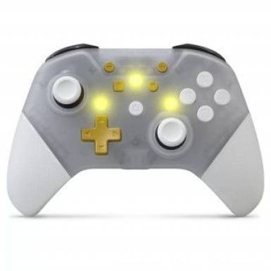 ARMOR3 NuChamp Nintendo Switch Gamepad White/Transparent M07467-CL ARMOR3 NuChamp Nintendo Switch Gamepad White/Transparent M07467-CL