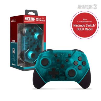 ARMOR3 NuChamp Nintendo Switch Gamepad Turquoise M07467-TQ ARMOR3 NuChamp Nintendo Switch Gamepad Turquoise M07467-TQ
