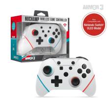 ARMOR3 NuChamp Nintendo Switch Gamepad White M07467-WH