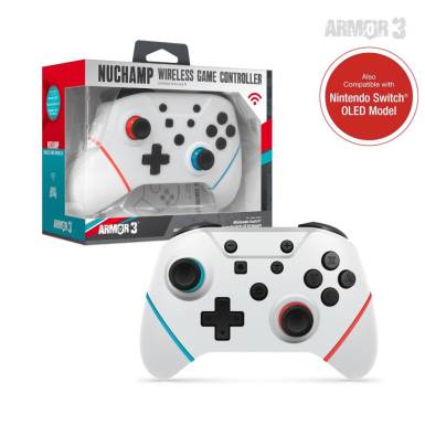 ARMOR3 NuChamp Nintendo Switch Gamepad White M07467-WH ARMOR3 NuChamp Nintendo Switch Gamepad White M07467-WH