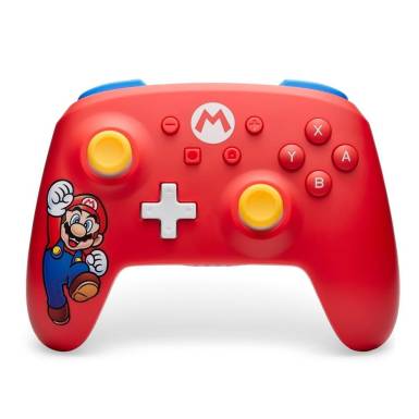 PowerA Wireless Controller for Nintendo Switch Mario Joy NSGP0309-01