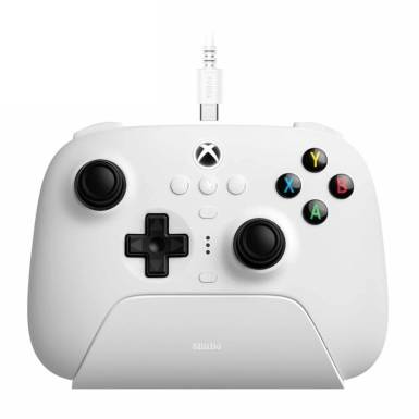 8BitDo Ultimate 3-mode Bluetooth Gamepad White RET00457 8BitDo Ultimate 3-mode Bluetooth Gamepad White RET00457