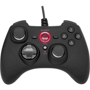 Speedlink Rait Gamepad for PC/Switch/OLED Black SL-650010-BK Speedlink Rait Gamepad for PC/Switch/OLED Black SL-650010-BK
