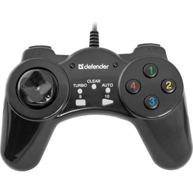 Defender Vortex USB Gamepad Black DEF64249 Defender Vortex USB Gamepad Black DEF64249