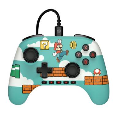 PowerA Advantage Wired Controller for Nintendo Switch 2 Gamepad Mario Time NSGP0527-01 PowerA Advantage Wired Controller for Nintendo Switch 2 Gamepad Mario Time NSGP0527-01
