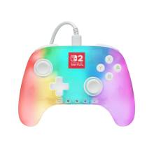 PowerA Advantage Wired Controller for Nintendo Switch 2 Gamepad Lumectra White NSGP0524-01