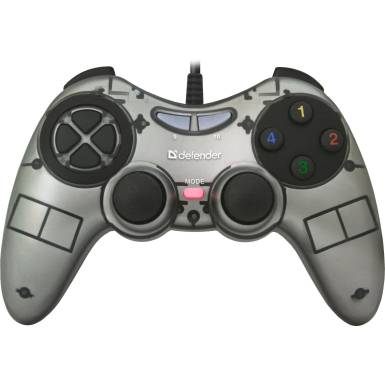 Defender Zoom USB Gamepad Grey DEF64244 Defender Zoom USB Gamepad Grey DEF64244