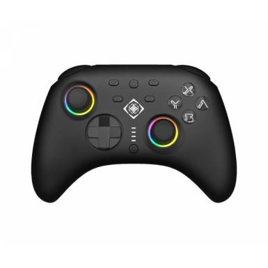 Deltaco GAM-198 RGB Bluetooth Gamepad Black GAM-198 Deltaco GAM-198 RGB Bluetooth Gamepad Black GAM-198