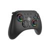 Deltaco GAM-198 RGB Bluetooth Gamepad Black GAM-198