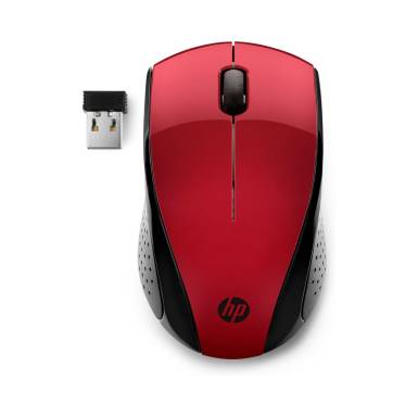 HP Wireless Mouse 220 Sunset Red 7KX10AA HP Wireless Mouse 220 Sunset Red 7KX10AA