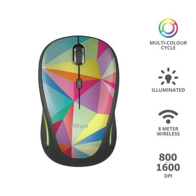 Trust Yvi FX Wireless mouse Geometrics 22337 Trust Yvi FX Wireless mouse Geometrics 22337