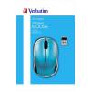 Verbatim Go Nano Wireless Mouse Caribbean Blue 49044